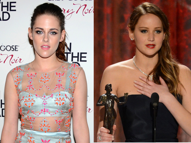 Kristen Stewart e Jennifer Lawrence Kristen Stewart e Jennifer Lawrence